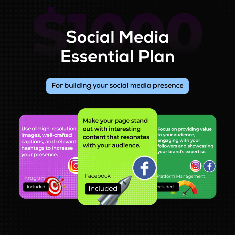 Social Media Essential Plan